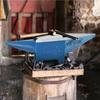 Single Horn Anvil 50Kg/110Lbs Cast Steel Anvil Blacksmith for Sale Forge Steel Tools W/ Round And Square Hole and Equipment Anvil Rugged Blacksmith