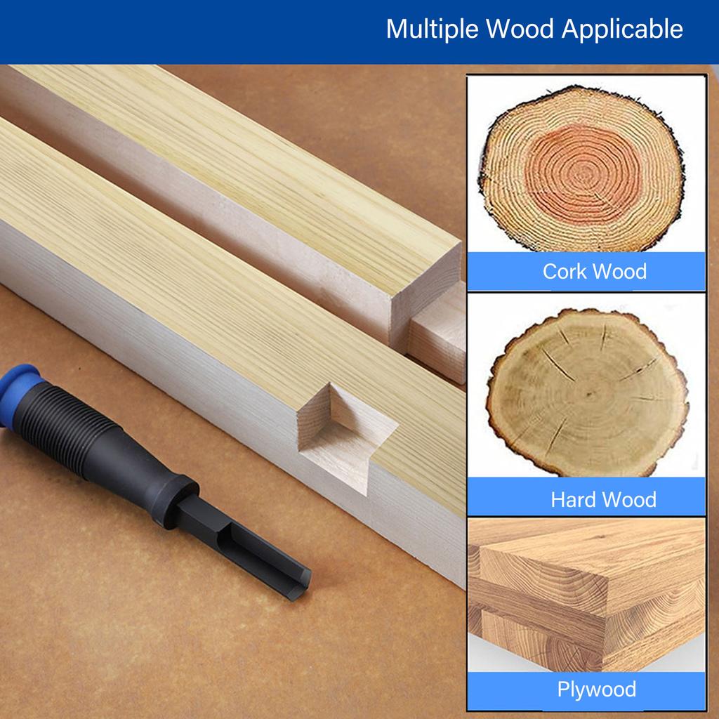 Угловая стамеска с ручкой из хром-ванадиевой стали TPR, угловая стамеска для деревообработки, прорезки пазов, угловая стамеска для резки