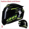 2023 Full Face Motorcycle Helmet ABS Unisex-Adult Off Road Moto Street Bike ATV Helmets 46 Glass DOT Approved