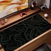 Lines Minimal Office Extended Mouse pad large Mousepad 400X900 PC Computer Keyboard XXL Desk mat interior accessories rug