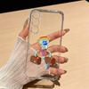 Cute S-Sponge Funny B-Bob Phone Case For Samsung S25,S24,S21,S22,S23,S30,Ultra,S20,Plus,Fe,Lite Transparent Cover