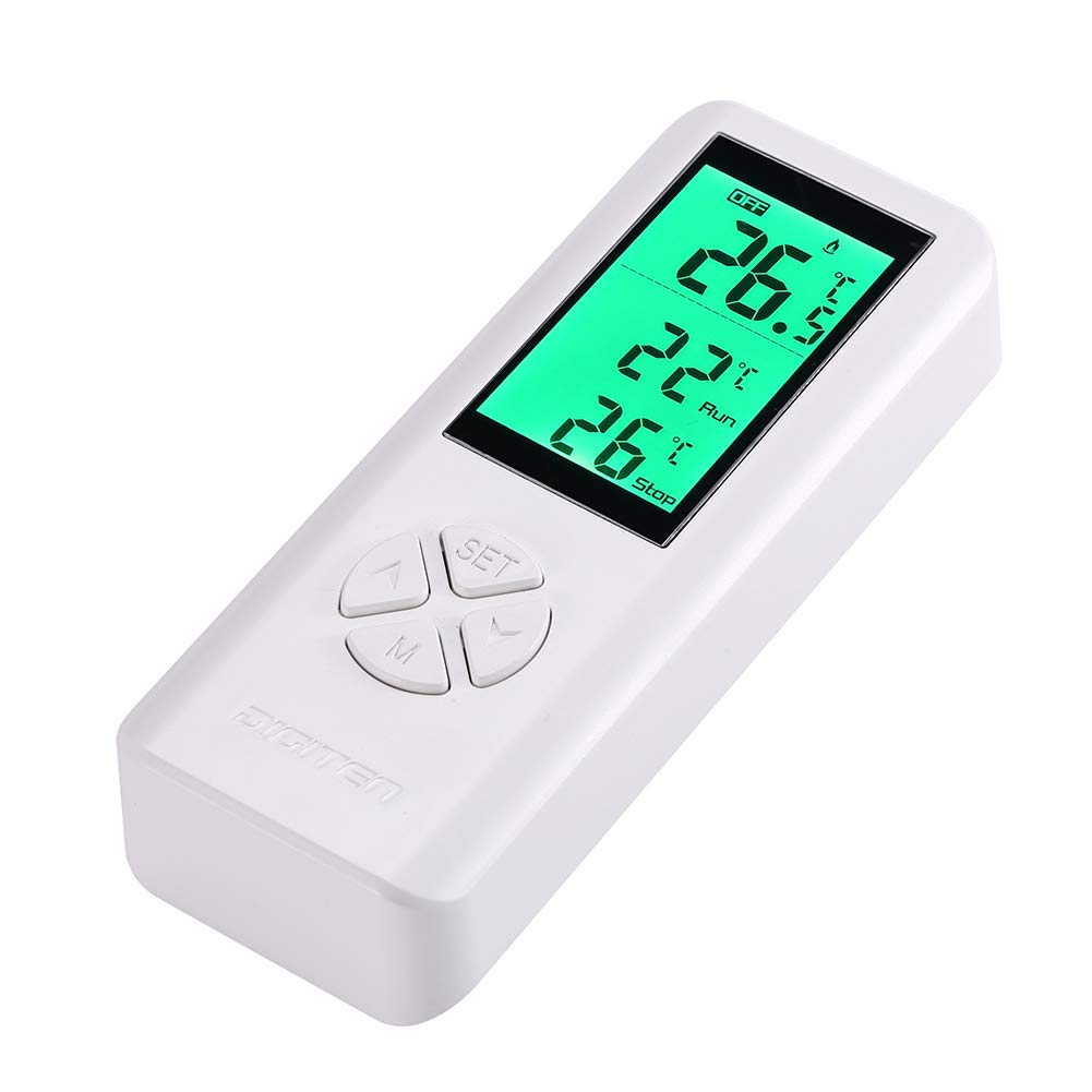 DIGITEN WTC200 Беспроводной регулятор температуры Термостат Розетка Пульт дистанционного управления Датчик температуры NTC Зонд Режим нагрева Охлаждения Вентилятор Нагреватель для