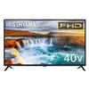 Iris Ohyama TV 40-дюймовый 2K ЖК-телевизор с VA-реверсом, черная панель, запись, совместимость с BS/CS, LT-40FSX-F1