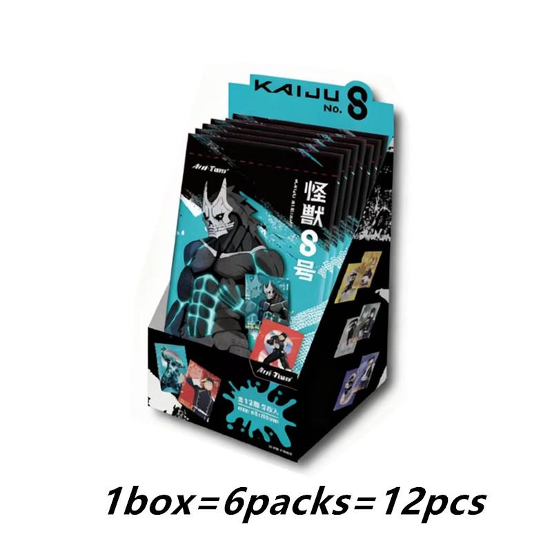 Genuine Kaiju No. 8 Hoshina Kafka and Kikoru Shindou Anime Collectible Cards Laser Mini Card Birthday Toy Gifts