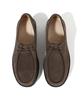 Firenze Atelier [Vibram] Смелая Форма 4,7 см Замшевые Моккасины 9009-Qs [Темно-коричневый]