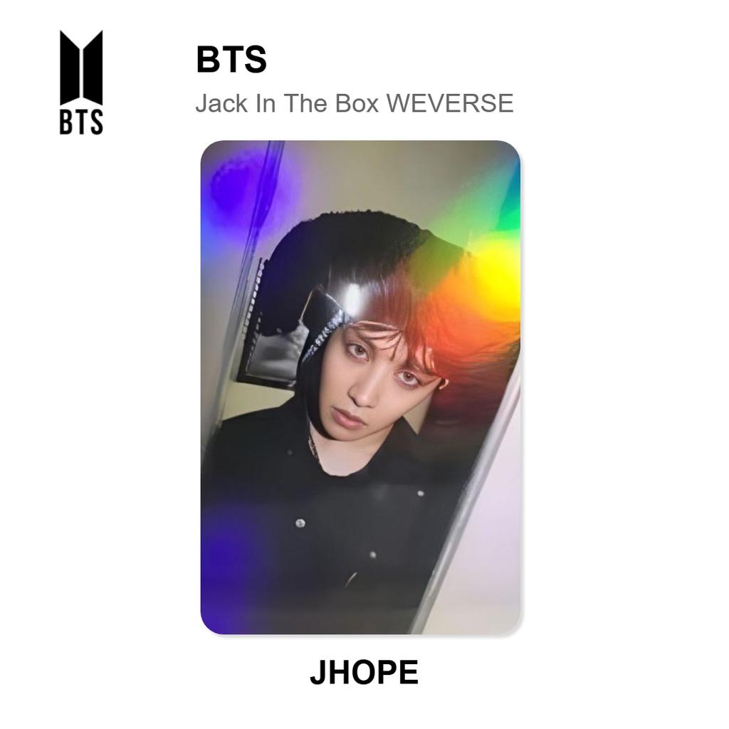 BTS Jack In The Box WEVERSE Официальная фотокарточка