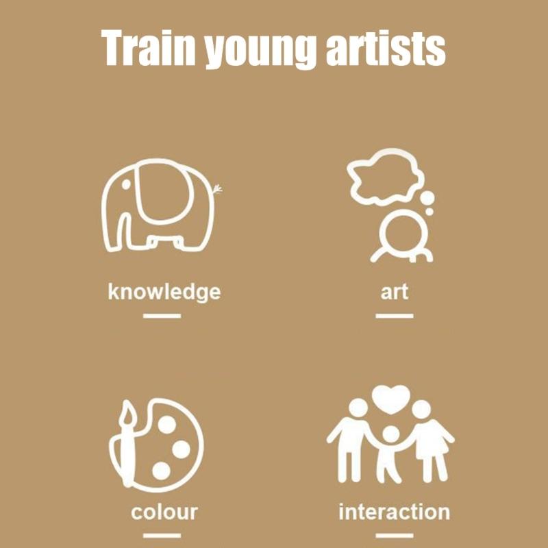 Colorful Sands Art Picture Kits for Kids Handmade Sands Draw Craft Set Birthday Present Colored Sands Painting Accessories