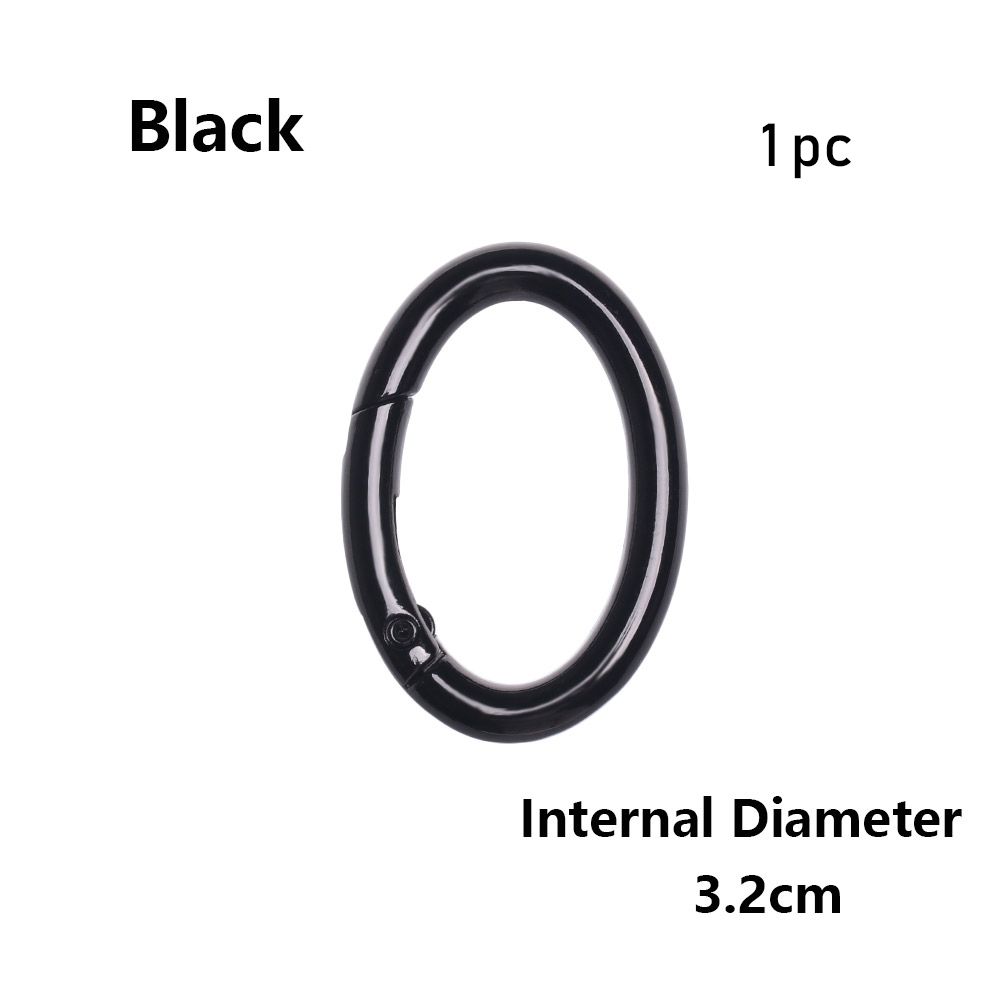 Bottle Hooks Camping Hiking Spring Oval Rings Handbags Clips Outdoor Carabiner Bag Belt Buckles