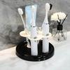 Yousheng Cat Paw Toothbrush Holder Desktop Toothbrush Toothpaste Organizer Cute Electric Toothbrush Stand for Washbasin Bathroom Storage
