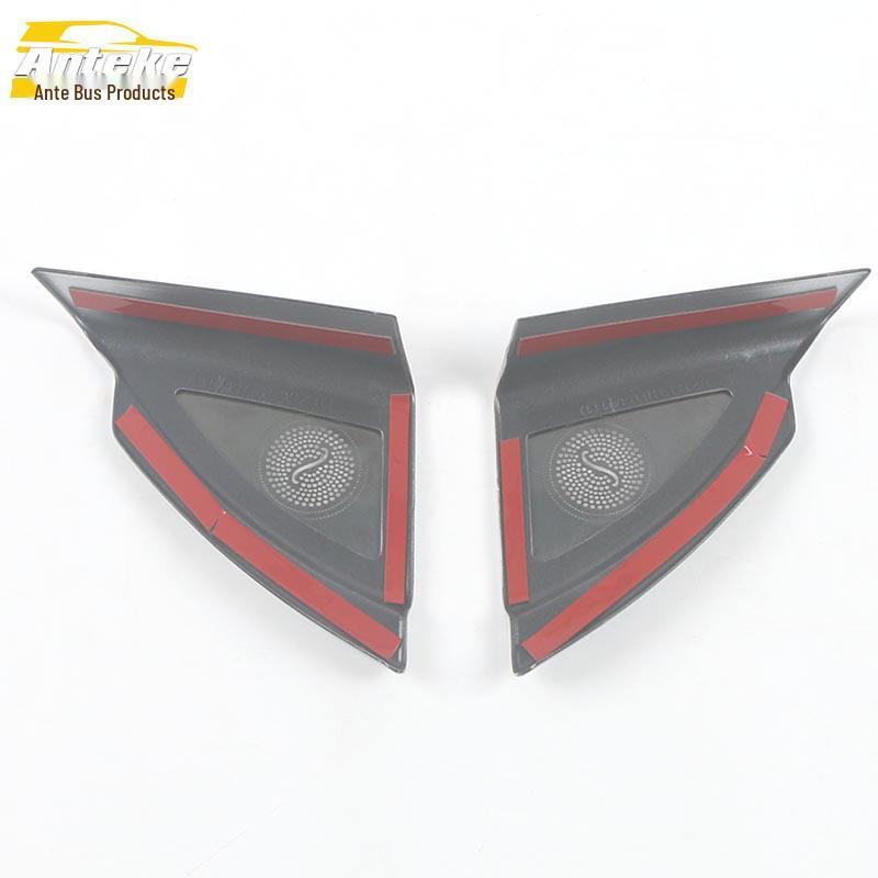 Front Triangle Speaker Sequins for 2022 Highlander: A-Pillar & Center Console Decorative Stickers