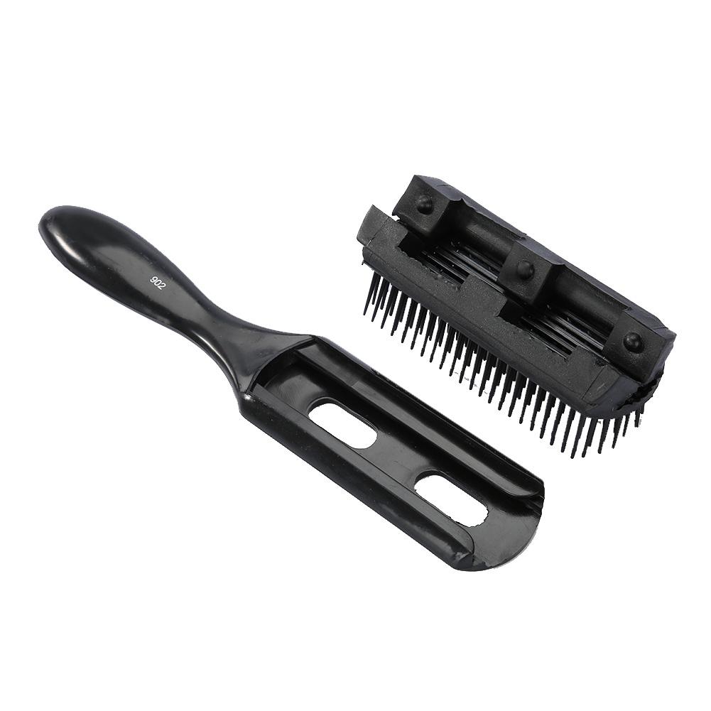 Расческа для укладки волос Парикмахерская расческа для укладки волос Nine Row Curly Hairstyle Massager Антистатическая салонная расческа