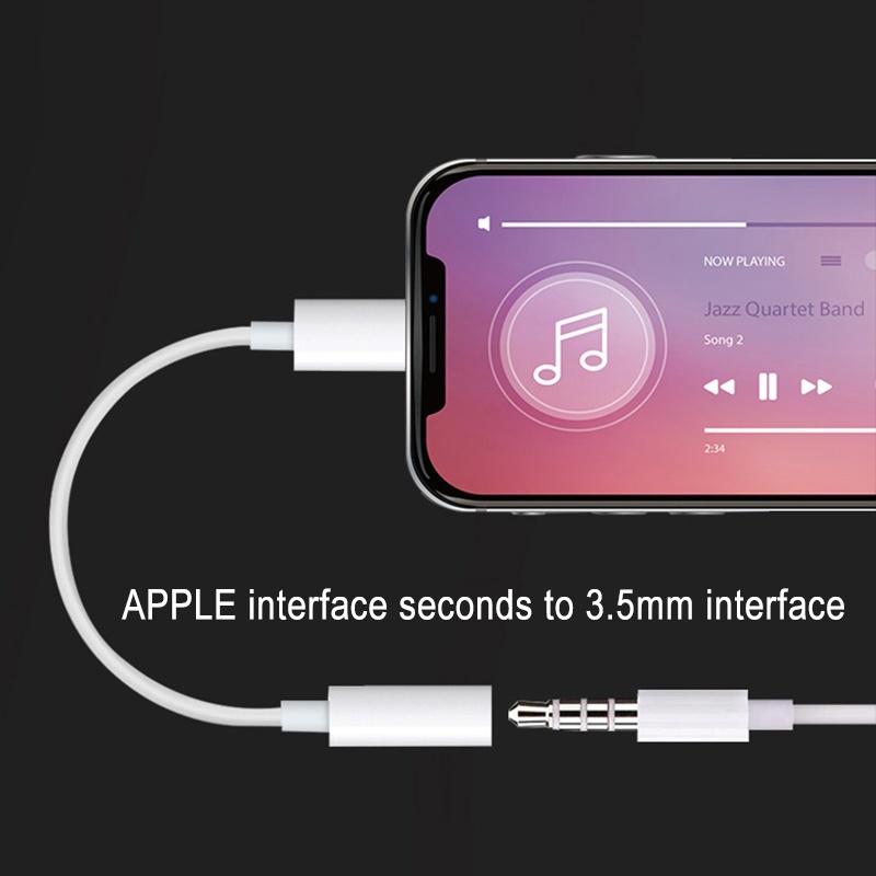 Кабель AUX с разъемом Lightning на разъем 3,5 мм для IPhone X, iPhone 8/8Plus, iPhone 7/7Plus/XS/XR/XS MAX, разъем 3,5 мм