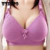 Thin Anti-sagging Anti-sagging Breast Gathering Type Bra Non-magnetic and Non-wireless Underwear Simple Women's Bra Light and Thin
