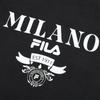 New FILA MILANO Collection T Shirt Men's Jet Black F11M515102FBK