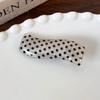 2 шт. Заколки для волос в горошек, милые заколки-бантики для сладких девочек, акриловые бесшовные заколки-автоматы, зажимы для волос, женские модные аксессуары для волос, головные уборы