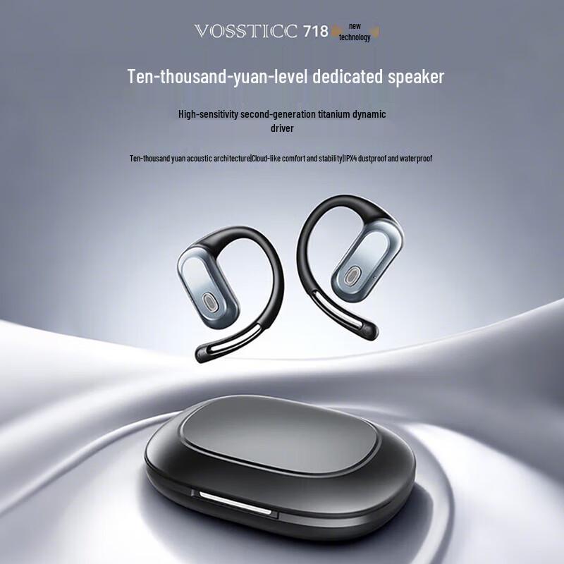 VOSSTICC Industrial Revolution Open-Ear Bluetooth Sports Headphones