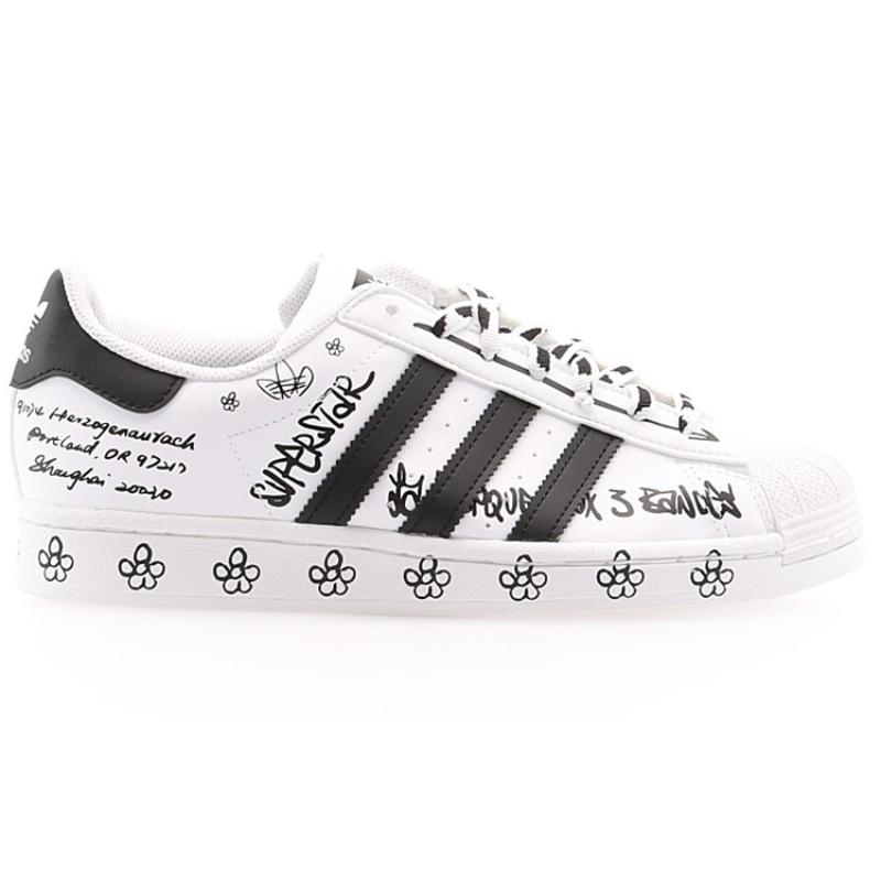 adidas Кроссовки Superstar 'Sharpie Pack Graffiti White Black' GV9804