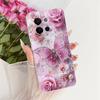 Case For Vivo V40 Lite 5G Cover 6.78" Popular Flower Soft Transparent Silicone TPU Bumper For Vivo V40Lite Global Phone Case New