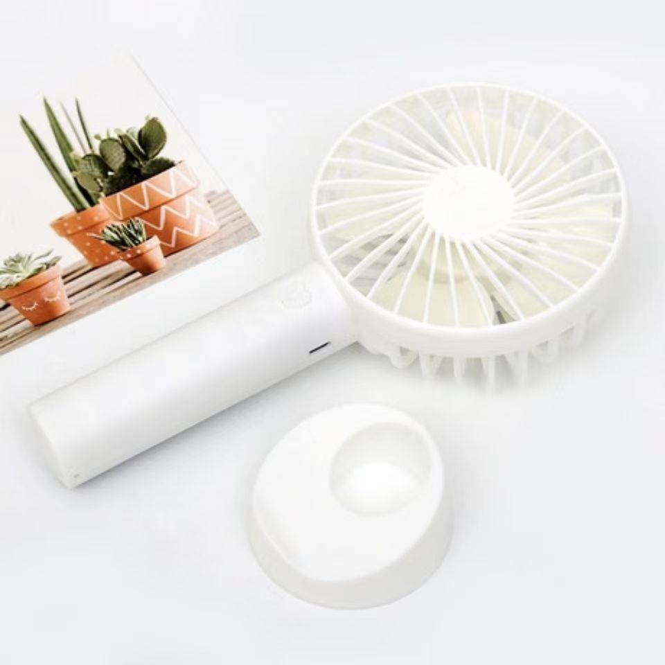 2026 USB Smart Digital Display Mini Handheld Fan: Portable Desktop Gift Appliance