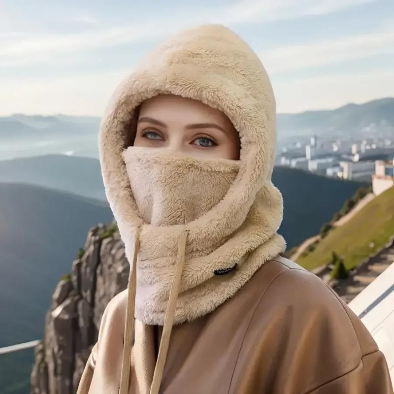 Unisex Insulated Balaclava Mask, Hood and Neckband Ski Mask Head Caps, for Cold Weather Running, Cycling and Outdoor Activities