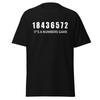 18436572 Numbers Game Small Big Block Chevy Car T-Shirt V8 Chevelle Vette SBC