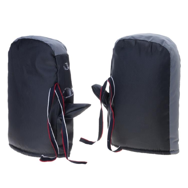 Термоизолированные мотоциклетные перчатки для езды, ветрозащитные, со светоотражающими элементами, чехол-муфта на руль для зимней езды