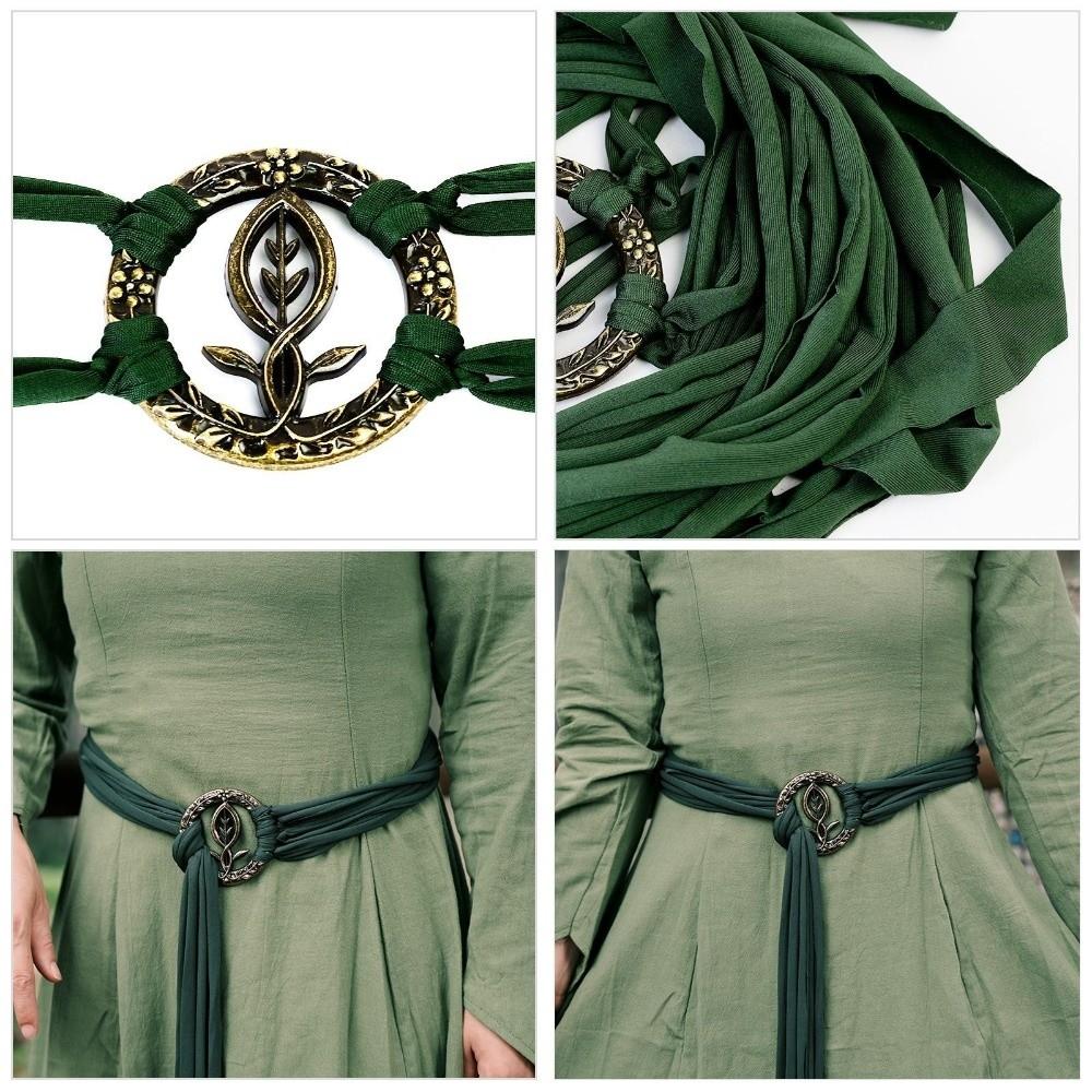 Extra Long Women Rope Belt Medieval Dress Corset Fashion Medieval Waist Belt  for Dress