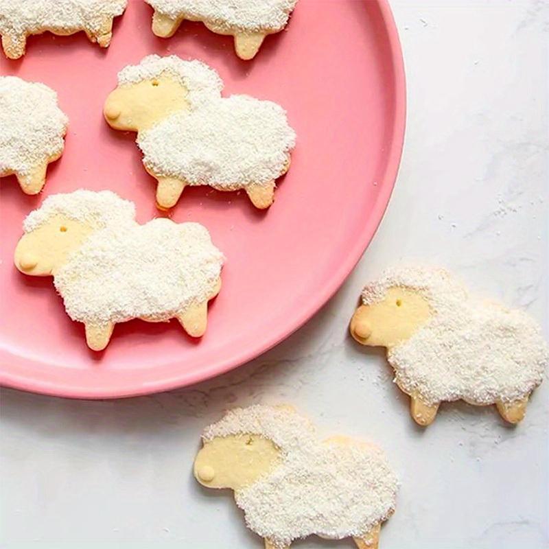 1 шт. Форма для печенья для выпечки DIY Форма для печенья повторное использование Неправильная форма торт Маленькая овечка Форма для печенья выпечка Защита окружающей среды