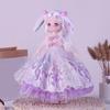 30CM 45663 Ball Jointed Doll with Clothes Princess Lolita Dress BJD Doll Collectable Posable