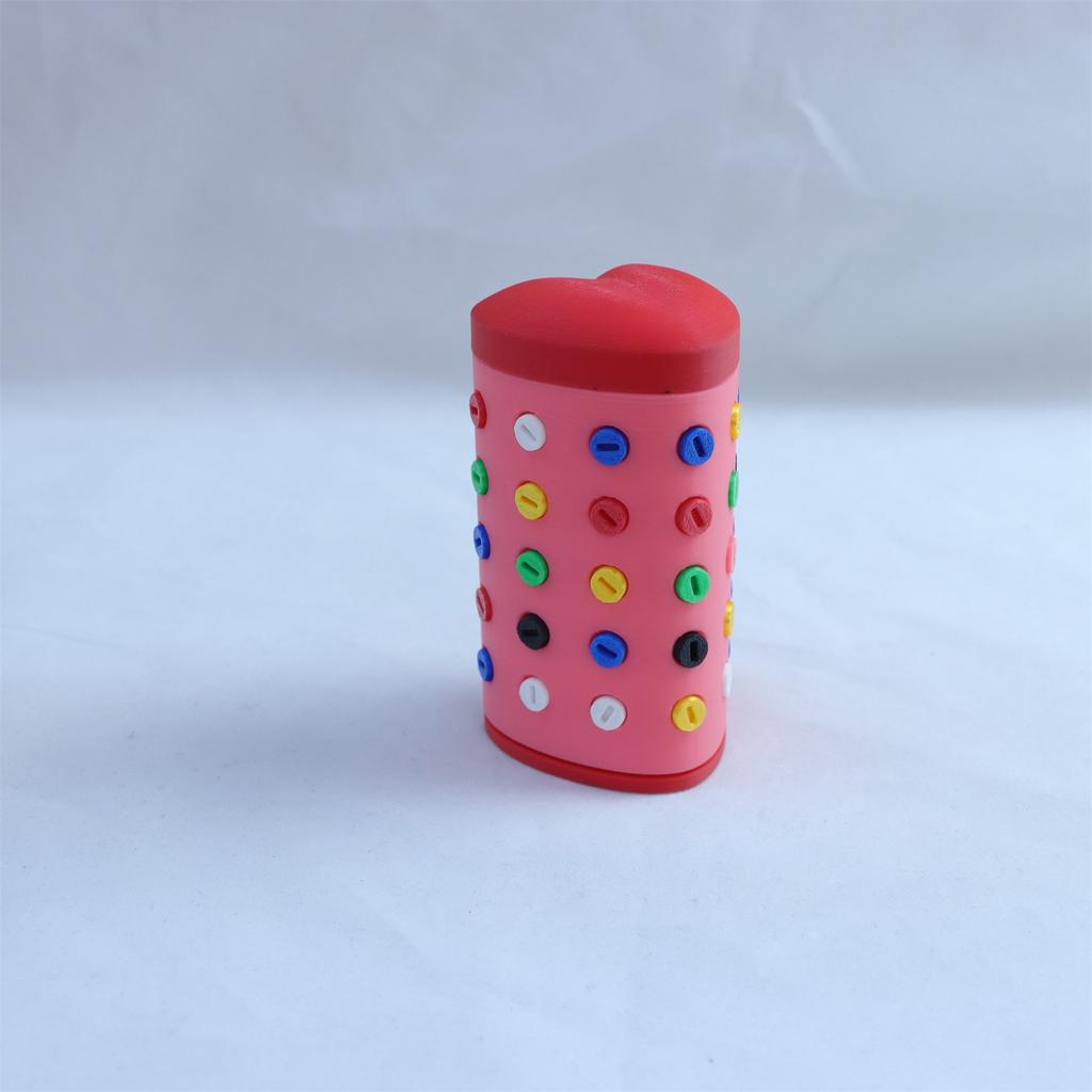 3d Printed Annoying Heart Gift Box