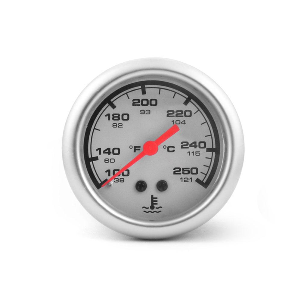 2" 52MM Mechanical 12V Water Temp Gauge 38-121℃/100-250℉ Water Temperature Gauge Car Meter With Sensor NPT 1/2-14