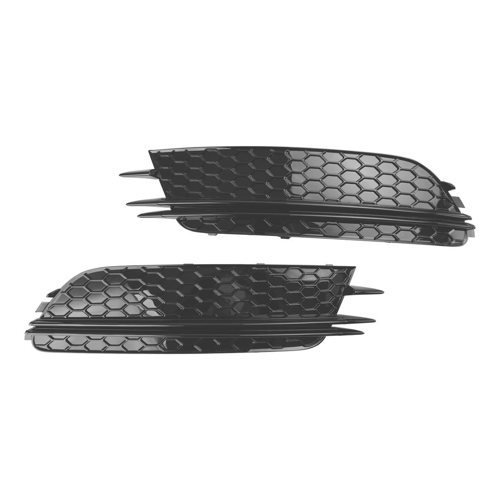 2PCS Front Fog Light Cover Bezel Grille Grill Fit A6 4G C7 2012-2015