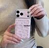 Чехол с полосками и котиком KT Anti-drop для iPhone 15/14 и 17/16 Pro Max