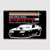 Mad Max Car Interceptor V8 Posters Metal Sign Custom Tin Wall Decor Club Garage Drawing Room Decor Home Decor