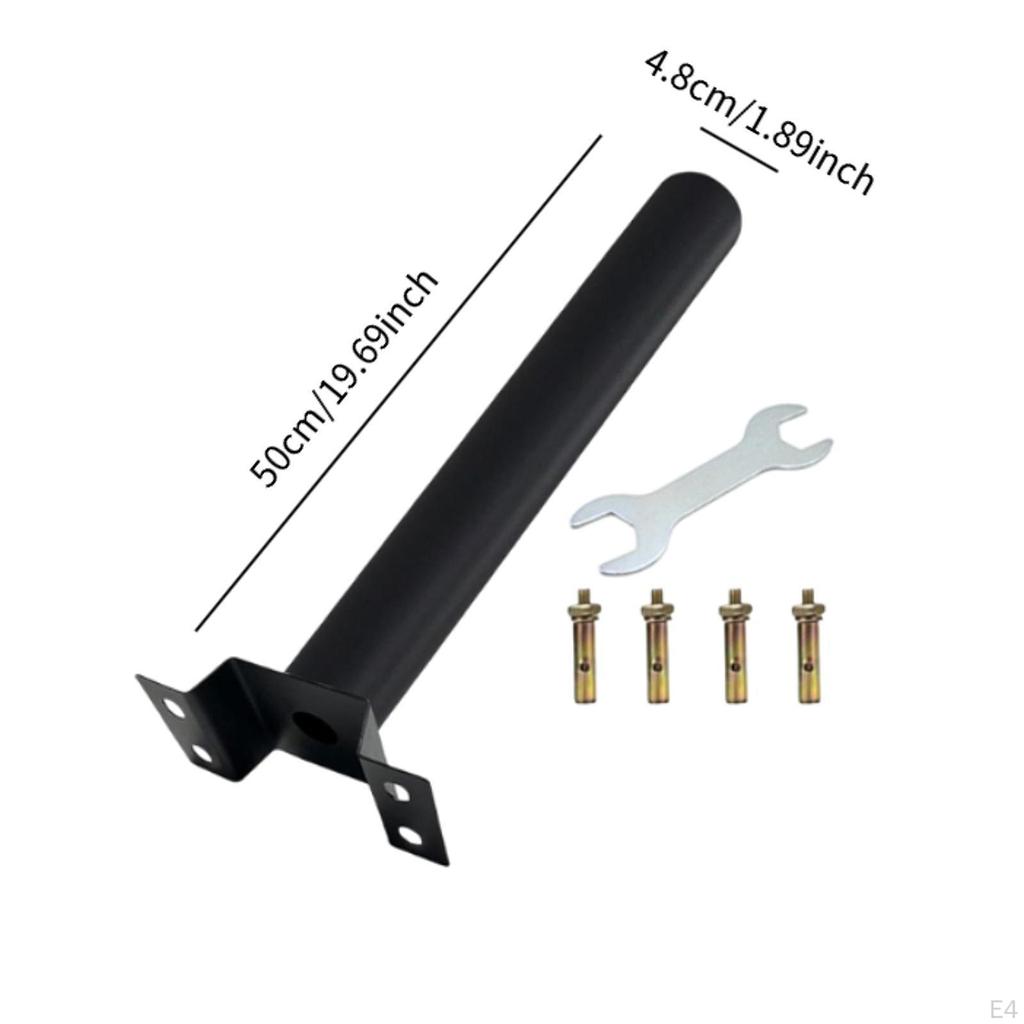 Удлинитель кронштейна крепления солнечного уличного фонаря, кронштейн для дворового фонаря для столбов деревьев на крыльце