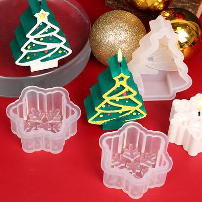 1шт. Сделай сам, ручная работа, трехмерные украшения для создания праздничной атмосферы, праздничные украшения, формы для свечей