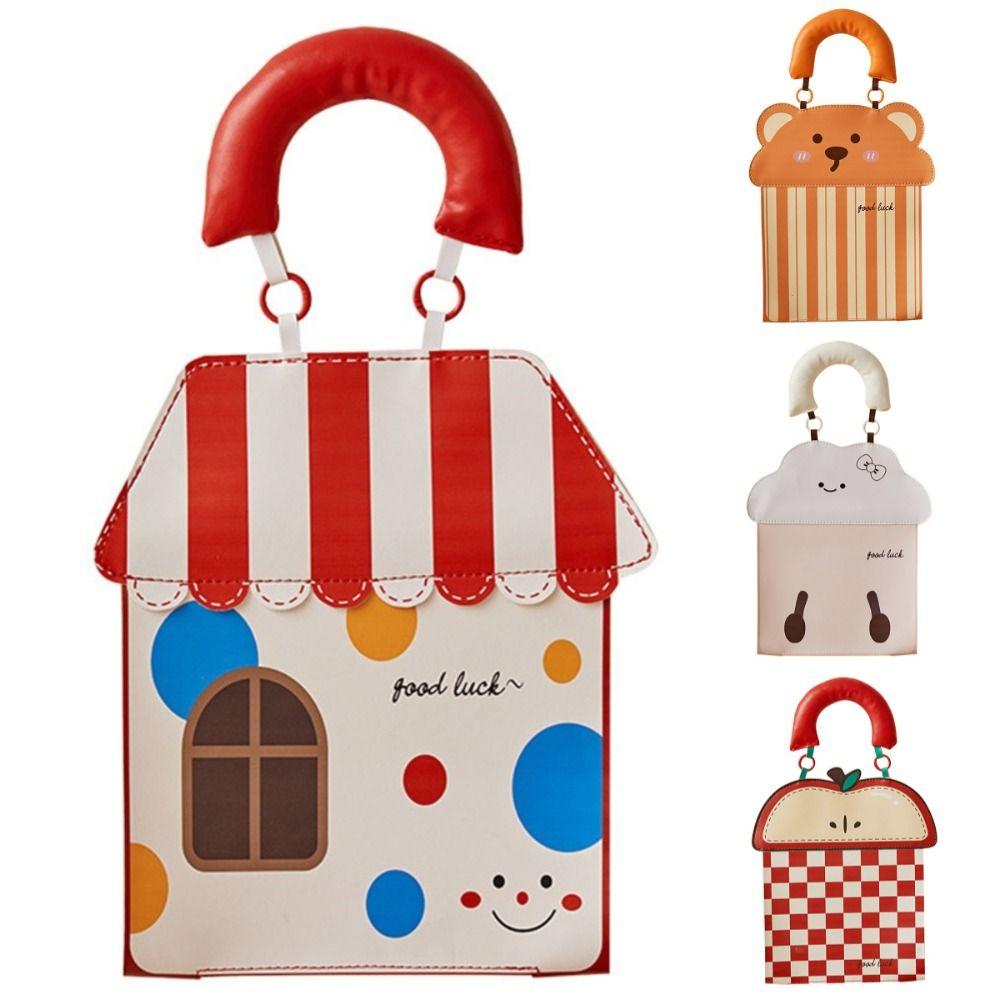 Waterproof Wall Hanging Napkin Dispenser Cartoon Tissue Storage Holder Hanging Tissue Bag  Hotel