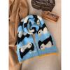 Ladies' Design Sense Cute Little Penguin Scarf Women'S Winter New Versatile Wool Knitted Scarf Gift