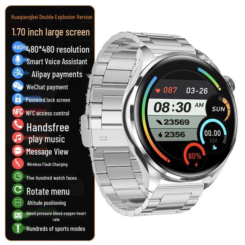 2025 NFC Bluetooth Звонок T05 Смарт-часы GT5Pro для мужчин и женщин