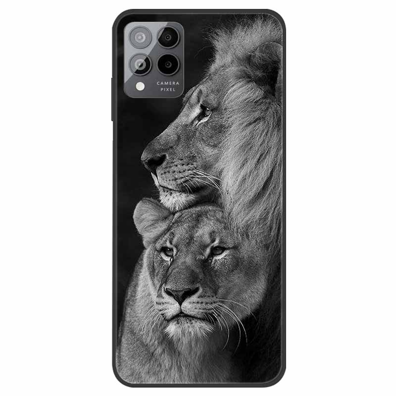 Чехол для T-Mobile REVVL 6 5G Животные Мягкий Силикон ТПУ Задняя крышка телефона для T-Mobile Revvl 6 Pro 5G Защитный чехол Волк Кот