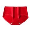 Red Underwear Long Staple Cotton Antibacterial Grade Underwear Breathable Underwear Comfortable Triangle Pants