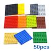 50 шт. Конструктор для поделок 8x8 точек 12 цветов Образовательные творческие игрушки для детей Размер Совместим с 41539 Тонкими фигурными кубиками