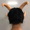 Halloween Human-Faced Lucifer Mask cosplay Horror latex headgear movie character demon mask prop