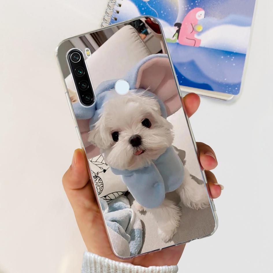 Для Xiaomi Redmi Note 8 Чехол Милый Мультяшный Мягкий Силиконовый Чехлы Для Телефона Для Xiaomi Redmi Note 8T 8 t Чехол На Redmi Note8 Задняя Крышка