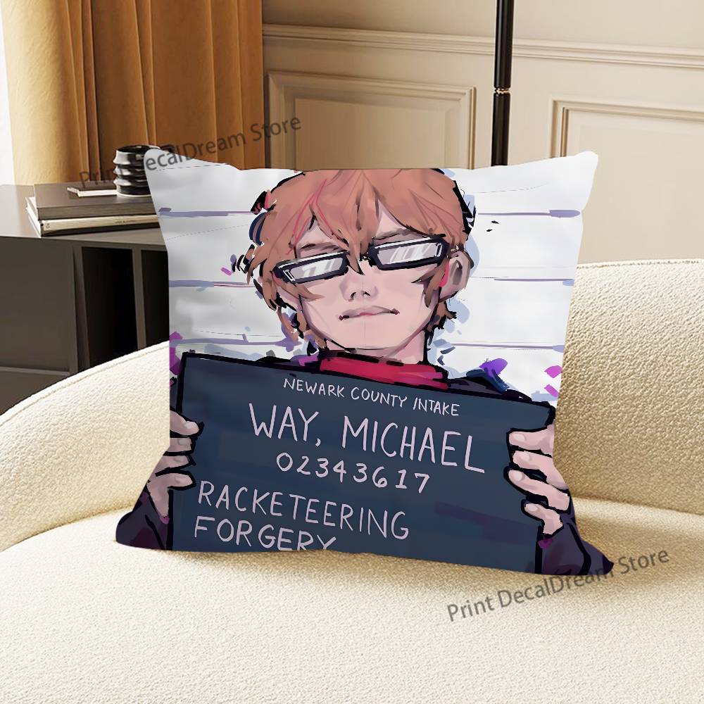 My C-Chemical R-Romance Cushion For Bedroom Car Coffee Shop Room and Living Room Sofa Decorative Pillow Cover Case