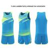 Unisex Quick-Dry Sweat-Wicking Track and Field Training Uniform Set