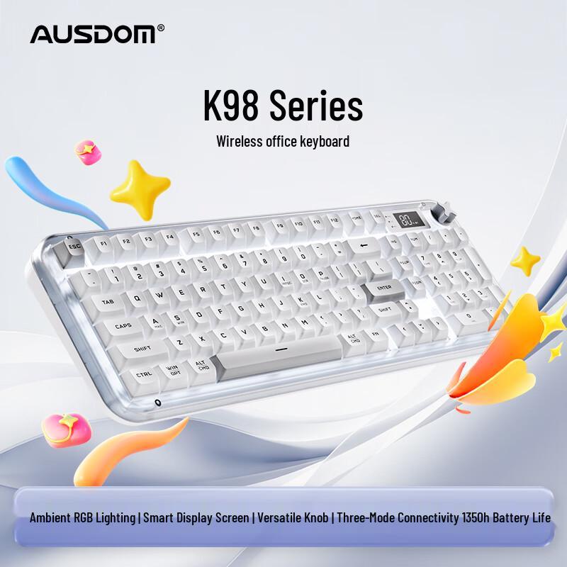 AUSDOM K98 98-Key Keyboard