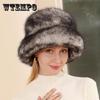 Женская шапка из искусственного меха, женская зимняя теплая шапка, пушистая лыжная шапка, теплая шапка для путешествий на свежем воздухе