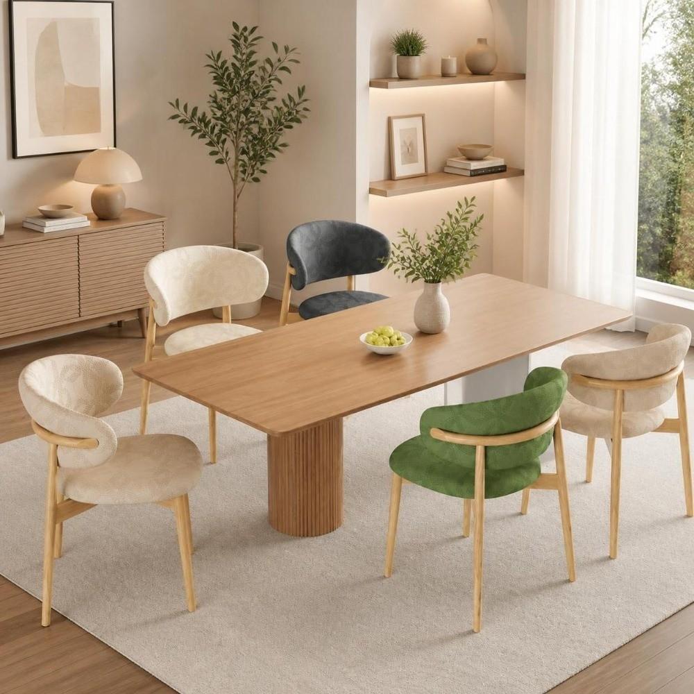 1set Split Type Chair Slipcover Jacquard Pattern Chair Protector Cover Office Dining Table