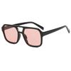 Hip-hop Sunglasses New Double-beam Frame Sunglasses Trend Women's Glasses Men's Sunglasses